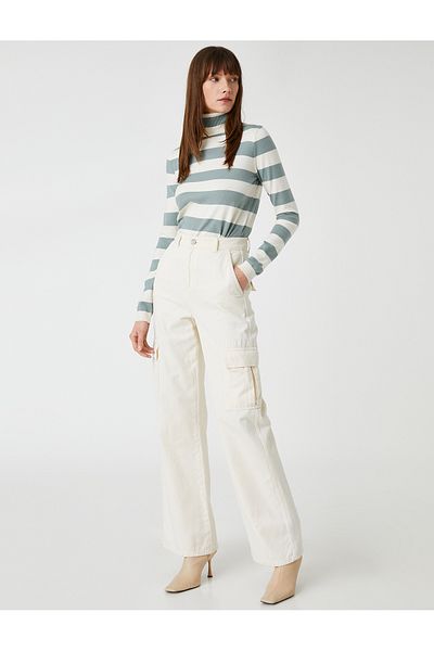 Koton Slim-Fit Turtleneck Sweater