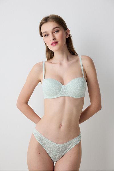 Penti Bloom Lace Spitzen-BH in Mintgrün