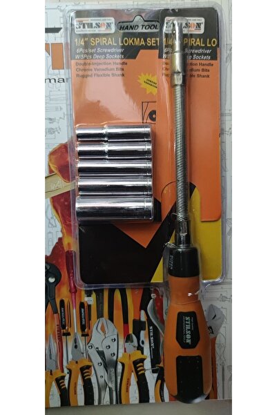 Stilson 1/4 Flex Lokma Seti 6pcs