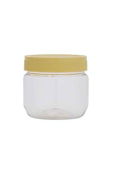 ROYALFORD Round Air-Tight PET Jar, 250ml Plastic Container, RF11094