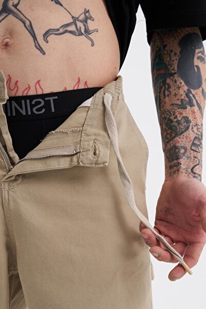 Machinist Men's Beige Jeans - Regular Fit