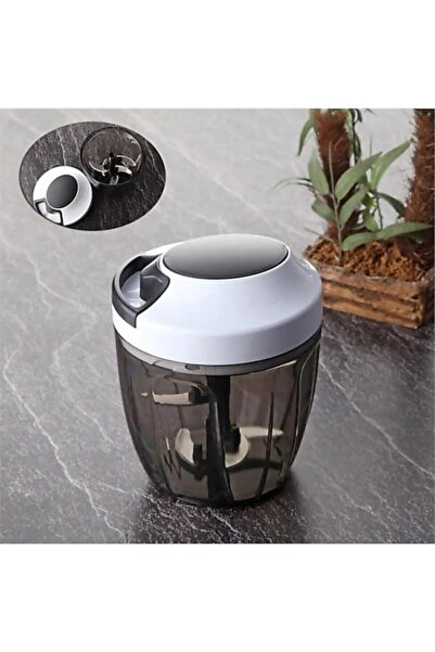 Leony Stainless Steel Swivel 5 Blades Drawstring Manual 900 ml Hand Rondo