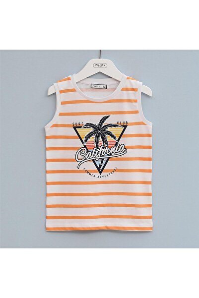 WANEX Boy's Crew Neck T-Shirt - 16309 - Orange