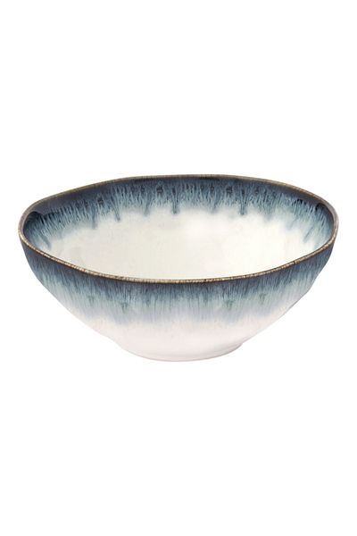 EasyLife Microwave and Dishwasher Safe Porcelain Salad Bowl 22cm