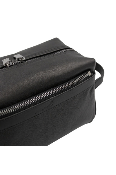 Uderra Leather Uderra Men's Genuine Leather Black Handbag - S2Et0227