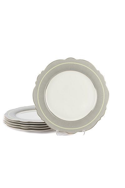 Mikasa Moor Gray 6-Piece Serving Plate 27cm