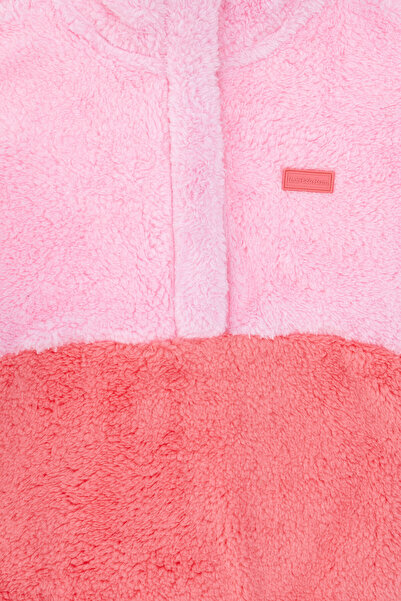 U.S. Polo Assn. Girl's Pink Fleece Sweatshirt 50290720-Vr041