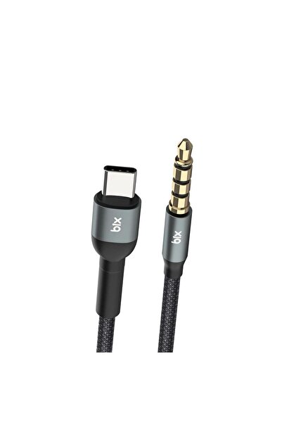 Bix Type-c 3.5mm Aux Hi-fi Ses Kablosu 1.5 Metre