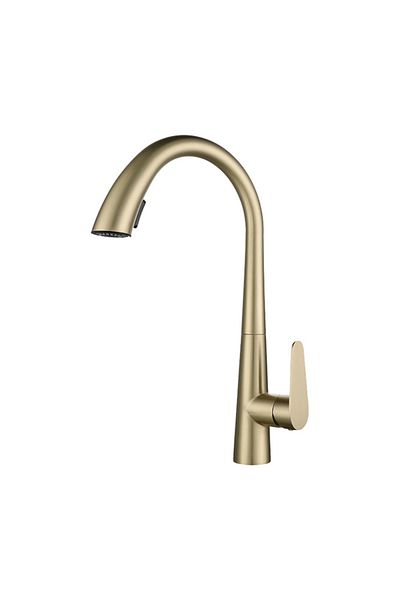 AQUADROP Elegant and Modern Design Stainless Steel Kitchen Mixer