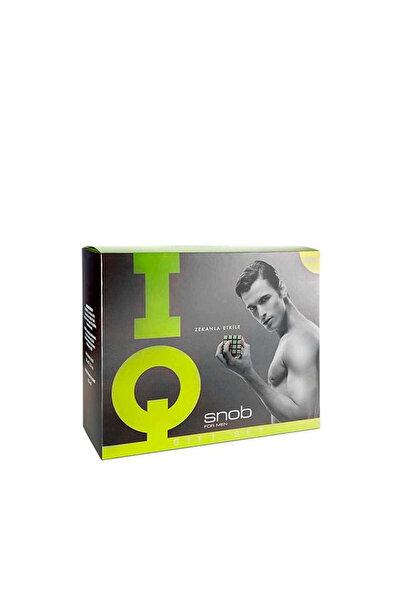 Snob Erkek IQ100 ml EDT + Deodorant 150 Ml HEDİYELİ SET