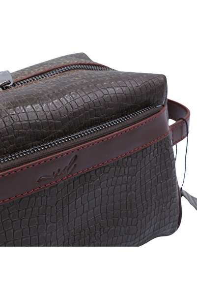 Uderra Leather Uderra Men's Genuine Leather Claret Red Handbag - S2Et0216