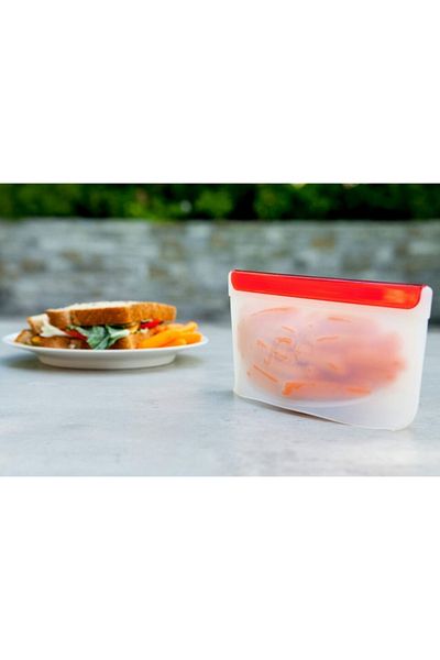 Joie 6-Piece Durable and Reusable Snack Bags 8.75 x 7 Inch