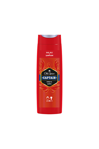 Old Spice Captain Duş Jeli & Şampuan 400 Ml