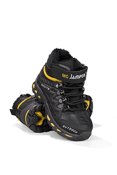 MC Jamper 1831 Model čizmica za dečake, crne čizme za van
