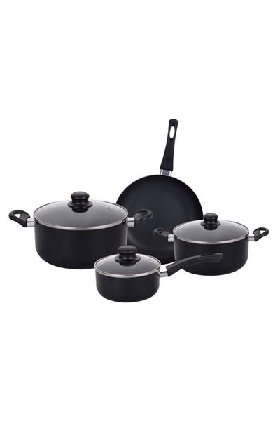 Parfait 7-Piece Durable Non-Stick Aluminium Cookware Set HS-6007-B