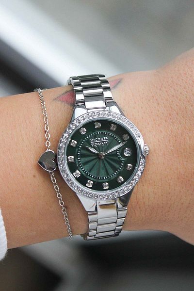 MICHAEL TOMMY Mt20273Lbyy92 Women's Watch with Steel Band