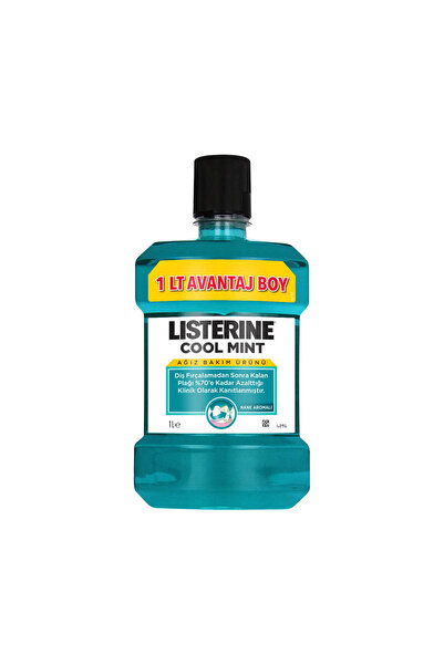 Listerine Ментолова вода за уста, 1 опаковка (1 x 1л)
