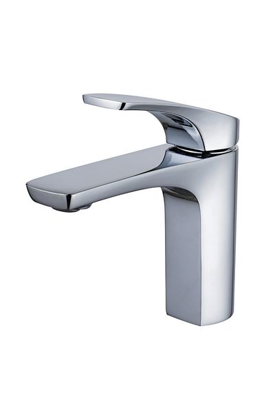 AQUADROP Single Handle Solid Brass Basin Mixer JS-640701