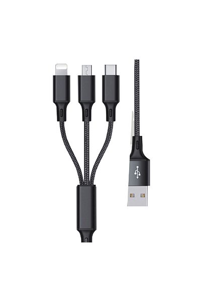 Universal 3in1 USB-Cable UNIDC774 1.2m