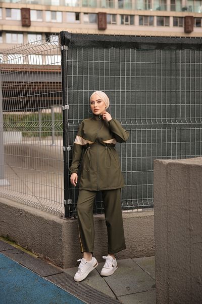 MİMİ Luxury Wear Γυναικεία αθλητική φόρμα με φερμουάρ - Σετ δύο
