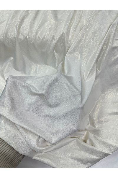 Şanlı Kumaş Gold Glitter Flexible Jersey Fabric Width:160Cm