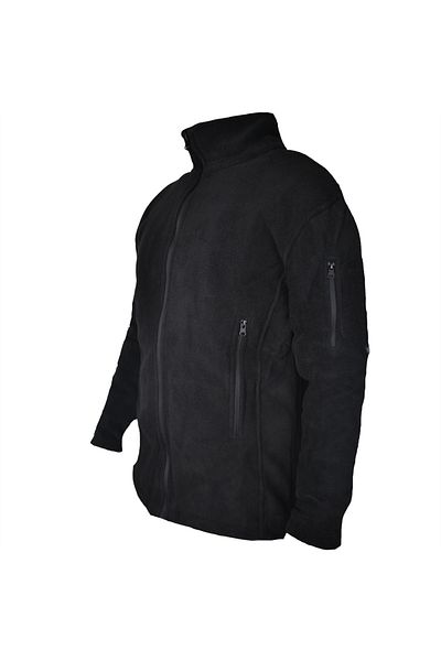 Wolftrap Tactical Black Outdoor Fleece Jacket