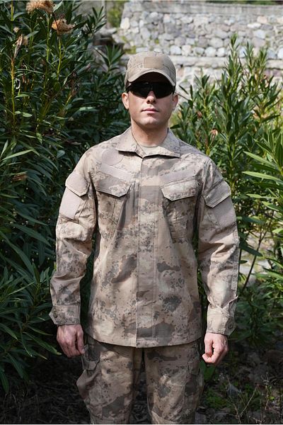 Wolftrap Tactical Mete Gendarmerie Camouflage Shirt Jacket, Camouflage Commando Shirt, Gendarmerie Camouflage Jacket