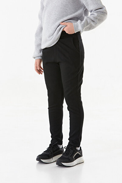 Fulla Moda Beli Bağlamalı Duble Paça Erkek Çocuk Pantolon