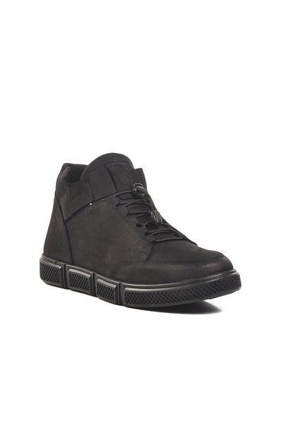 Hammer Jack Black Nubuck Men's Casual Shoes