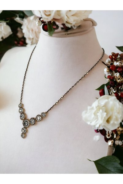 FAYRA ACCESSORIES Yuvarlak Anturaj Kolye
