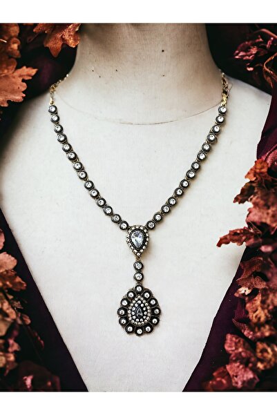 FAYRA ACCESSORIES Su Damlası Gerdanlık Kolye