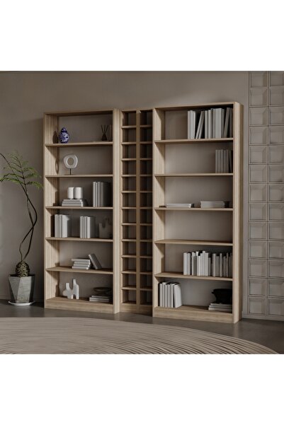 RAFKESTİR MAX SUNTALAM KİTAPLIK ( 200 X 200 X 28 ) CORDOBA ( MAT )