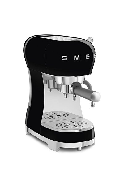 SMEG 50's Style Siyah Espresso Kahve Makinesi