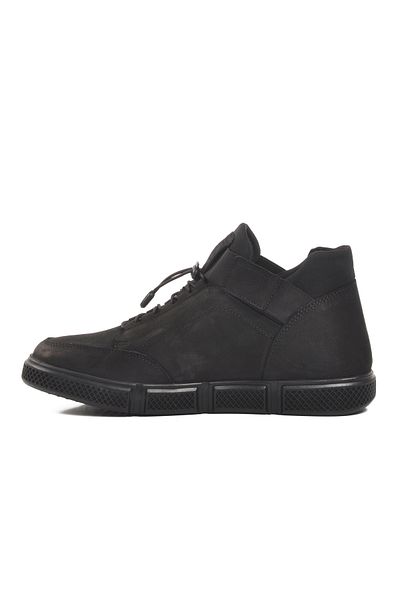 Hammer Jack Black Nubuck Men's Casual Shoes