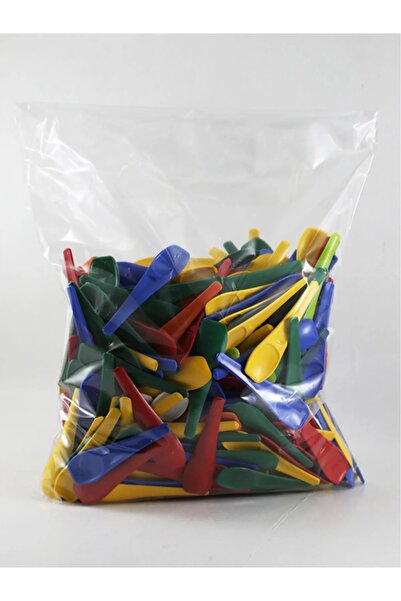 Ambalaj Evi ملعقة آيس كريم 250 قطعة ملاعق بلاستيكية