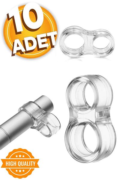 vipgross Suport pentru mâner ușă din plastic siliconic transparent Opritor pentru bara de protecție pentru fereastră (10 buc.)