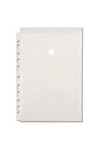 Abka Transparent 2-Piece File - 11 Holes with Bellows