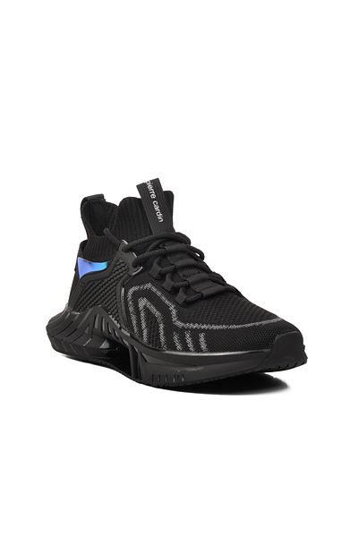 Pierre Cardin Men's Black Sneakers