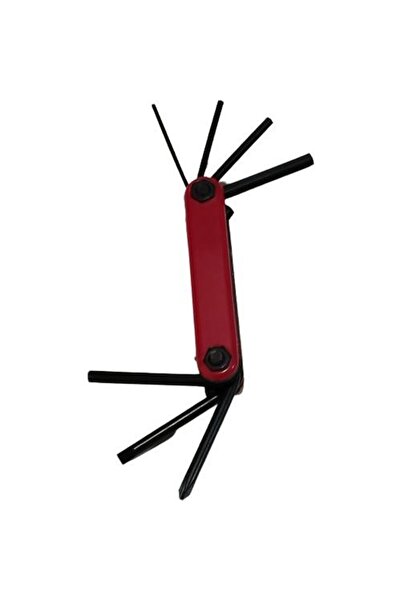 UMTS Alyan Çakı Seti Kırmızı Portatif Taşınabilir Ergonomik Model