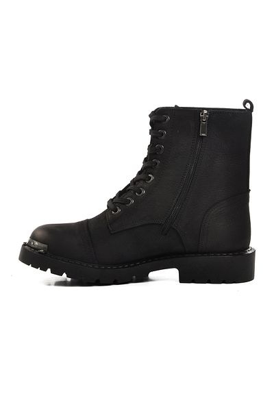 Hammer Jack Μαύρα ανδρικά μποτάκια Nubuck