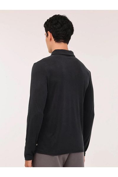 lumberjack ZEYN ML 15ITL510 Поло яка с мека текстура и дълъг ръкав