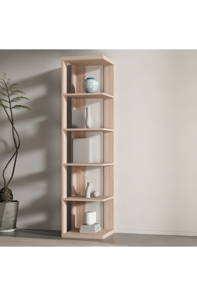 RAFKESTİR KORDON  RAF SETİ HARELİ CEVİZ (MAT)