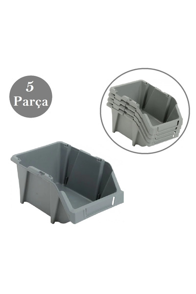 Venoa Dg10 Depo Raf Düzenleyici Parça Saklama Avadanlık Kutusu 5 Parça 159x10...