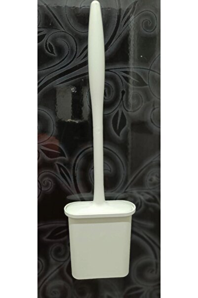 pure age Vas de toaletă și perie de toaletă practică din silicon - Se lipește pe perete, se poate îndoi