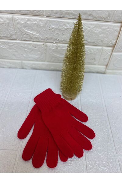 sema aksesuar Knitwear Winter Long Gloves - Gift - New Year Christmas Birthday Valentine's Day Gift
