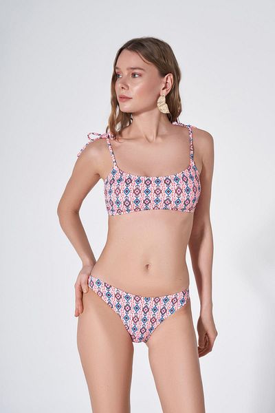 HAREM SUARE Orly Bikini Set Authentic Neon Pink
