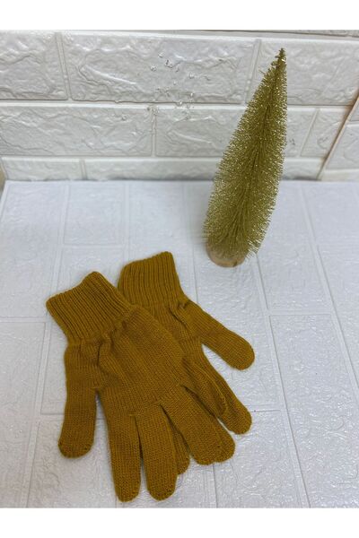 sema aksesuar Knitwear Winter Long Gloves - Gift - New Year Christmas Birthday Valentine's Day Gift