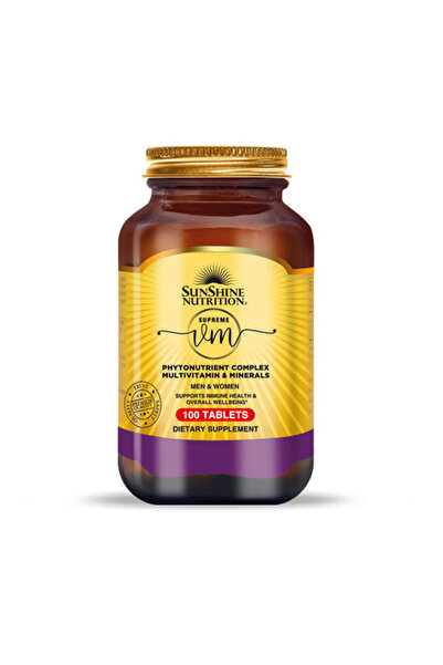 NORDIC SUNSHINE أقراص Sunshine Nutrition Supreme Vm Phyto Multivitamin 100S
