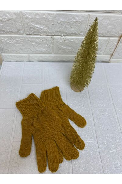 sema aksesuar Knitwear Winter Long Gloves - Gift - New Year Christmas Birthday Valentine's Day Gift