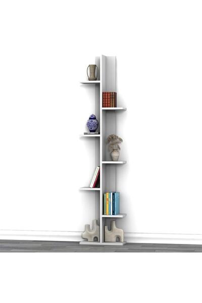 RAFKESTİR TREE  DUVAR RAF SET BEYAZ ( MAT )